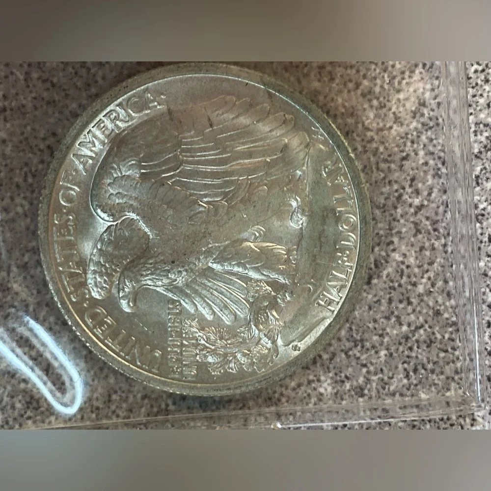 1942-S Walking Liberty Half Dollar Coin - Picture 4 of 16